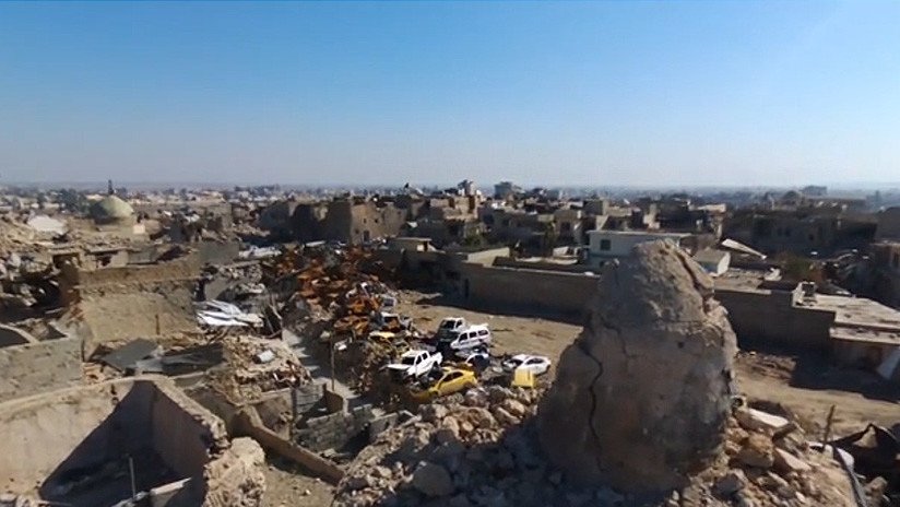 ¿Dónde está la coalición? Devastadoras imágenes desde la ciudad de Mosul