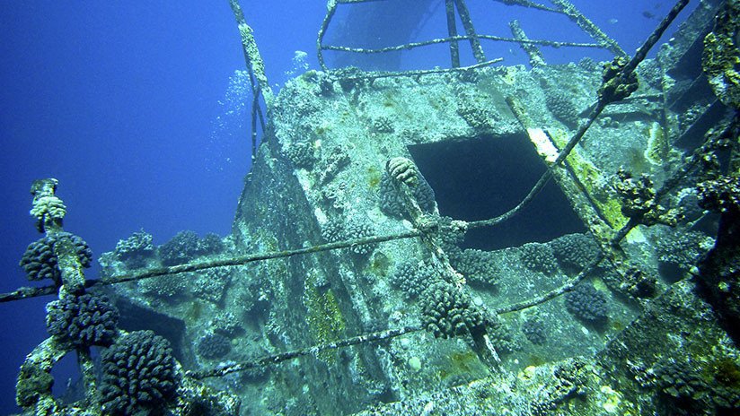 FOTO: Un 'tesoro hundido' en la zona de búsqueda del MH370 genera teorías conspirativas 