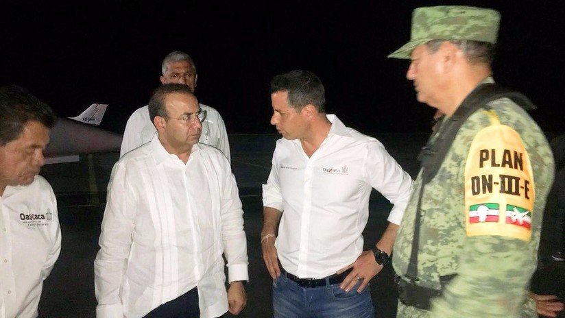 Se estrella un helicóptero con el secretario de Gobernación mexicano y gobernador de Oaxaca a bordo