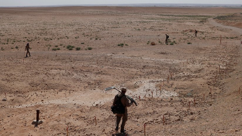 Minas de piedra: El Estado Islámico enseñó a otros yihadistas su arma secreta