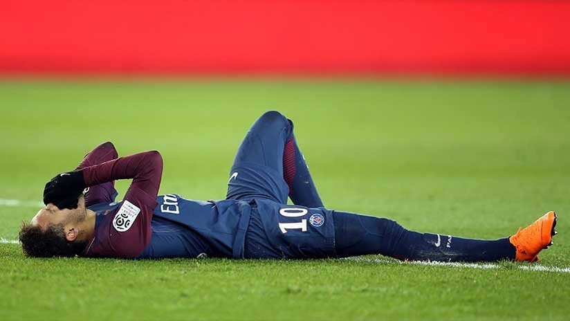 Grave lesión dejaría a Neymar fuera del partido PSG - Real Madrid (VIDEO)