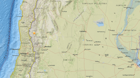 Sismo de magnitud 5,2 en Argentina