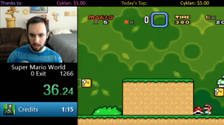 Logran terminar Super Mario World en menos de un minuto con un truco que parecía imposible (VIDEO)