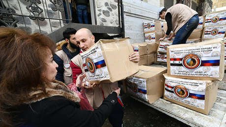 Dos muertos en un ataque con morteros contra puntos de ayuda humanitaria rusa en Damasco