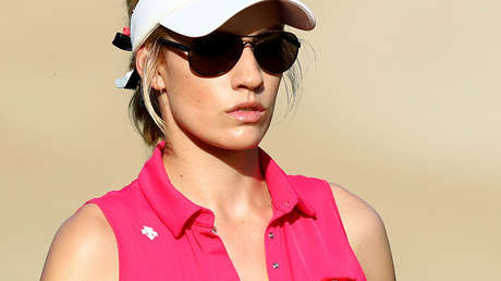 "No quería vivir más": La golfista 'más sexy del mundo' cuenta cómo fue amenazada de muerte