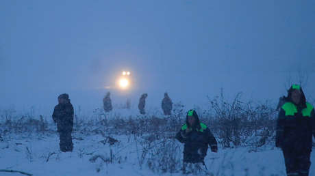 VIDEO: El momento en que se estrella el avión ruso An-148