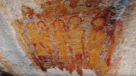La NASA investigará pinturas prehistóricas de ovnis y alienígenas en la India