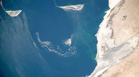 La "catastrófica" sequía de un lago que antaño fue uno de los más grandes del mundo (FOTO)