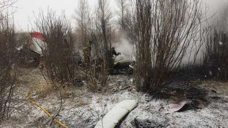  FOTOS: Se estrella una aeronave en EE.UU. sin dejar sobrevivientes