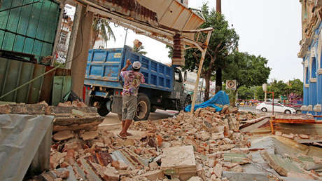 México: Damnificados de los sismos en Oaxaca declaran 'persona non grata' a la secretaria de Estado