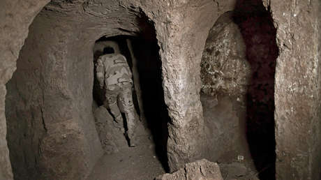 Hallan algo inesperado debajo de la tumba de un profeta bíblico destruida por el EI