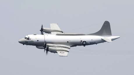 Detectan un avión espía de EE.UU. junto a las fronteras de Rusia en el mar Negro