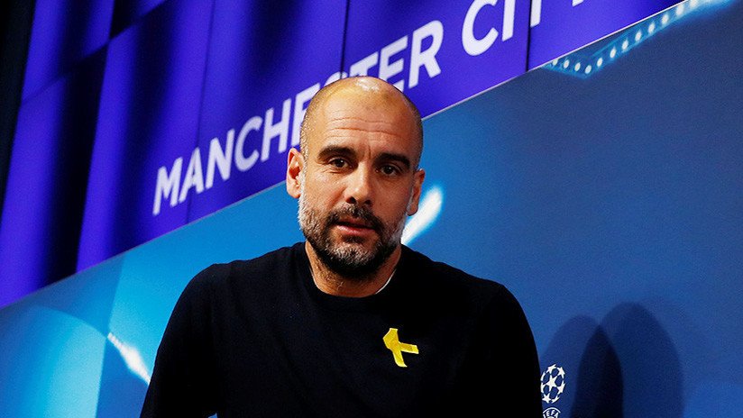 Guardiola dejará de mostrar su apoyo a la independencia catalana en partidos de la Premier League