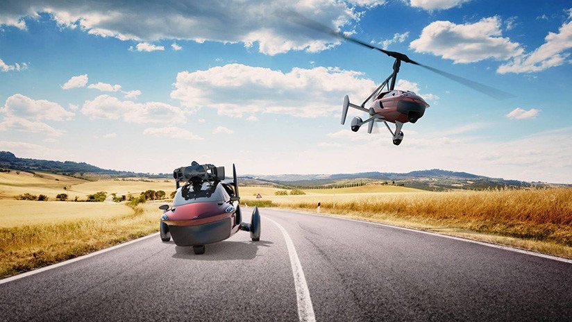 FOTOS, VIDEO: Presentan un primer auto volador de produción en serie