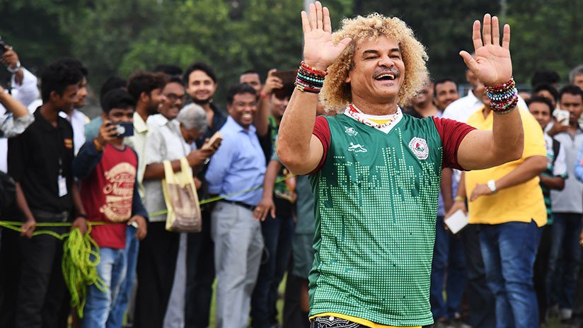 Valderrama en exclusiva a RT: "Si Colombia gana el Mundial, me raparé el pelo"
