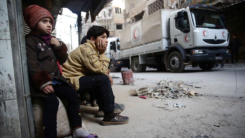 Ataques rebeldes obligan a suspender el envío a Guta Oriental de un convoy de ayuda humanitaria