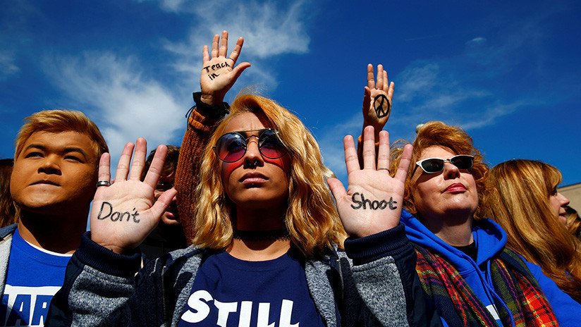 'Marcha por nuestras vidas' contra la violencia armada en Washington