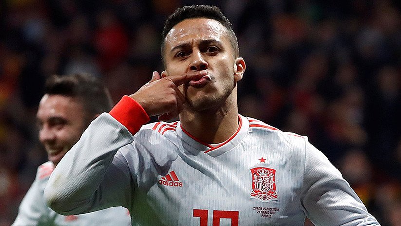 España humilla a Argentina en la jornada de amistosos rumbo al Mundial 2018