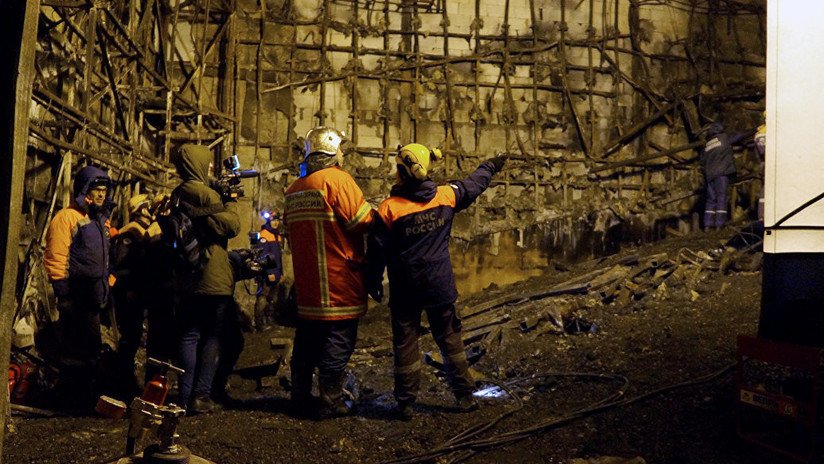 VIDEO: Difunden nueva grabación del comienzo del mortal incendio en el centro comercial de Kémerovo
