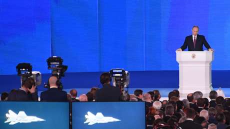 Putin: "Otros países aún no han logrado crear armas de alta tecnología como las de Rusia"