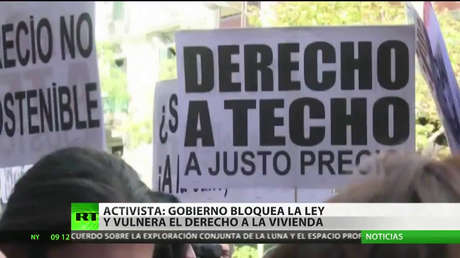 España: Afectados por la hipoteca se manifiestan para reivindicar su ley de vivienda