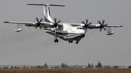 FOTOS: Revelan cuándo el mayor avión anfibio del mundo despegará desde el agua