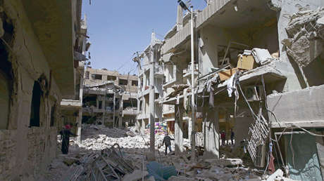 "Las armas químicas en Guta Oriental revelan unas puestas en escena con la ayuda de Londres"