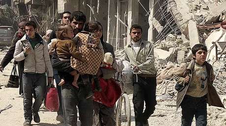Más de 100.000 civiles han abandonado Guta Oriental desde el inicio de las pausas humanitarias