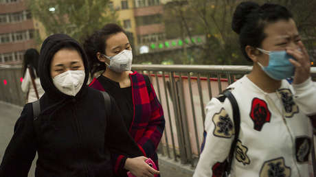 Apocalipsis naranja: Gran tormenta de arena 'devora' una ciudad china (VIDEO)