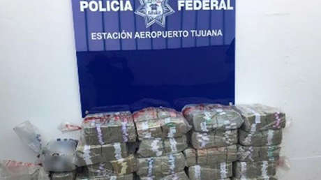 Incautan 10 millones de dólares en efectivo en un aeropuerto del norte de México