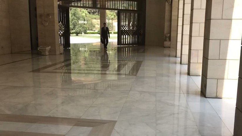 "Mañana de firmeza": Publican imágenes de Assad en Damasco tras el ataque a Siria (VIDEO)