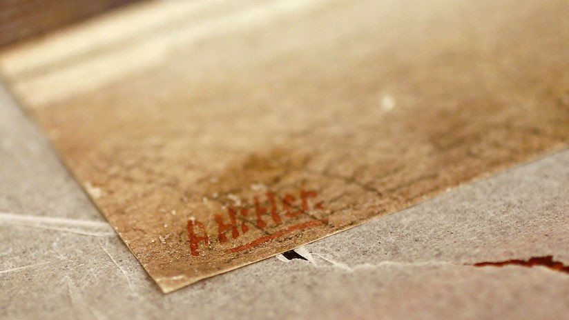 Este retrato de una amante de Hitler pintado por él mismo fue subastado por 60.000 euros