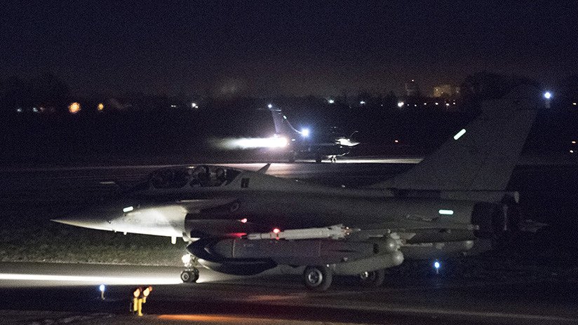 Ataque francés a Siria: Reportan que 4 de 16 misiles ni siquiera pudieron ser lanzados