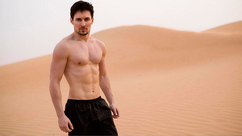 Como Putin sin camisa: El fundador de Telegram relanza un reto tras el bloqueo de su aplicación