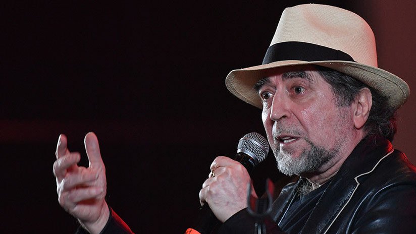 Hospitalizan al cantante español Joaquín Sabina por una trombosis