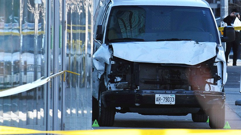 La Policía identifica y captura al sospechoso del atropellamiento múltiple en Toronto (FOTO)