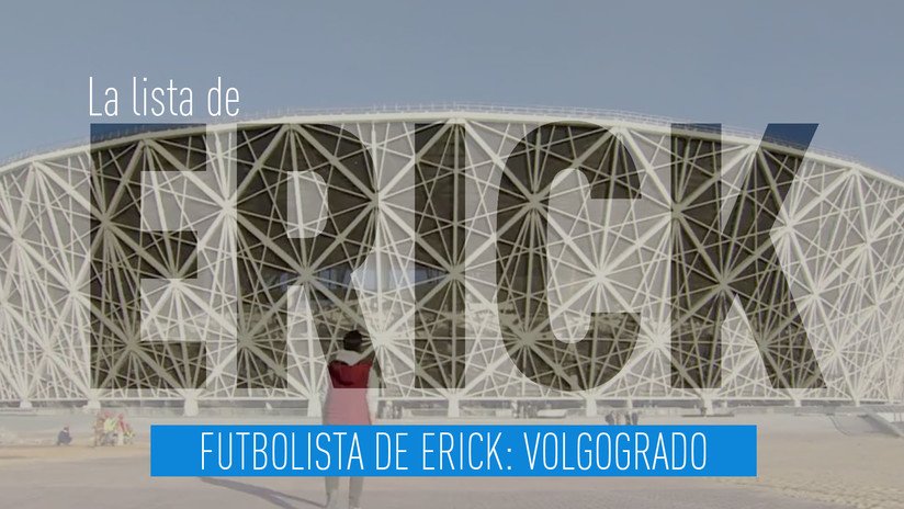 Futbolista de Erick: Volgogrado