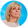 María Zajárova, representante oficial del Ministerio de Relaciones Exteriores de Rusia
