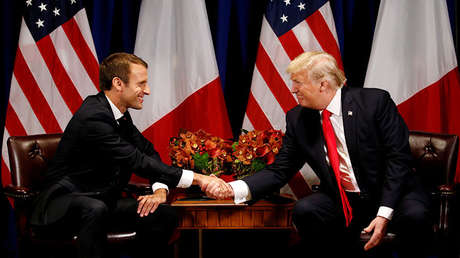 Macron condena los "ataques químicos" y coordinará con Trump su postura en la ONU