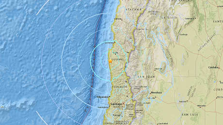 Un sismo de magnitud 6,2 se registra en Chile
