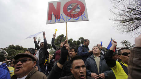 #Basta: La primera marcha contra el Gobierno de Lenín Moreno en Ecuador