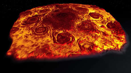 VIDEO: Disfruten un espectácular vuelo en 3D por encima de Júpiter