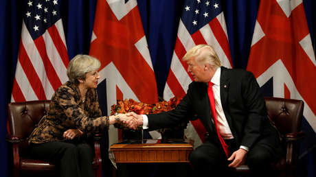 Trump y May acuerdan colaborar para responder al supuesto uso de armas químicas en Siria