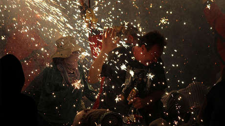 VIDEO: Incendio convierte en infierno la celebración de una boda en México