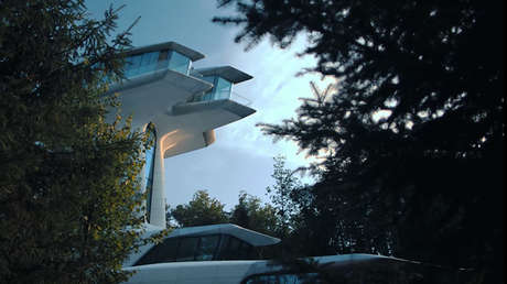 VIDEO: Esta es la casa árbol de estilo futurista 'plantada' a las afueras de Moscú