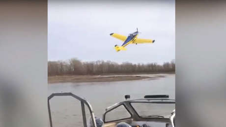 VIDEO: Publican el momento exacto de la caída mortal de una avioneta en Siberia