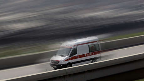 FUERTES IMÁGENES: Horror en una feria china al caer un joven desde una atracción 