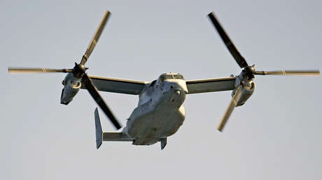 Otros dos convertiplanos militares de EE.UU. aterrizan de emergencia en Japón