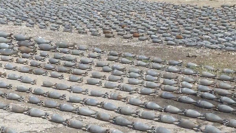 Siria: Hallan en Duma minas de países de la OTAN (VIDEO)
