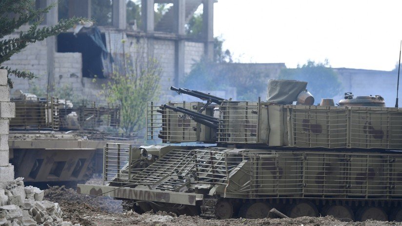 La defensa antiaérea siria intercepta misiles israelíes cerca de Damasco (VIDEO)